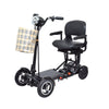 Zwarte scootmobiel