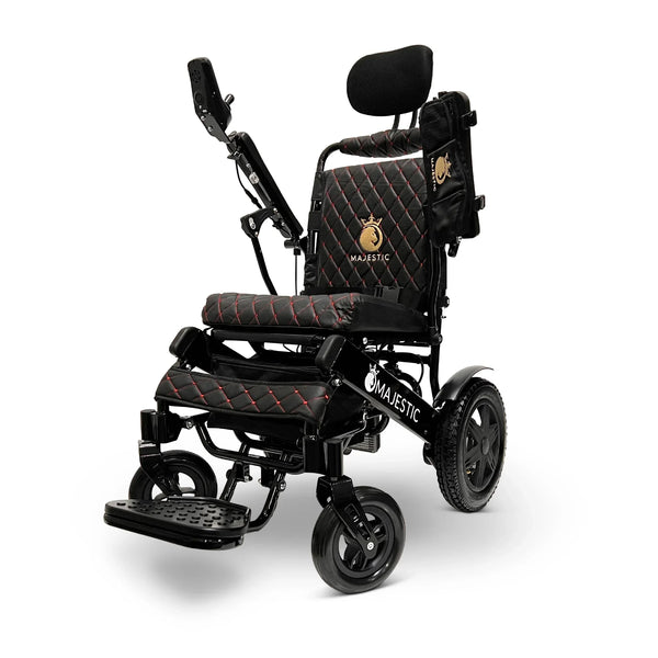 ComfyGO MAJESTIC IQ-9000 Autorecline | Lichtgewicht Elektrische Rolstoel  & Automatische Rugleuning