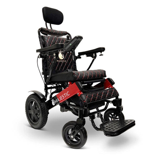 ComfyGO MAJESTIC IQ-9000 Autorecline | Lichtgewicht Elektrische Rolstoel  & Automatische Rugleuning