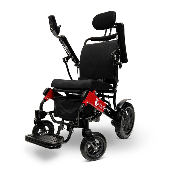 ComfyGO MAJESTIC IQ-9000 Autorecline | Lichtgewicht Elektrische Rolstoel  & Automatische Rugleuning