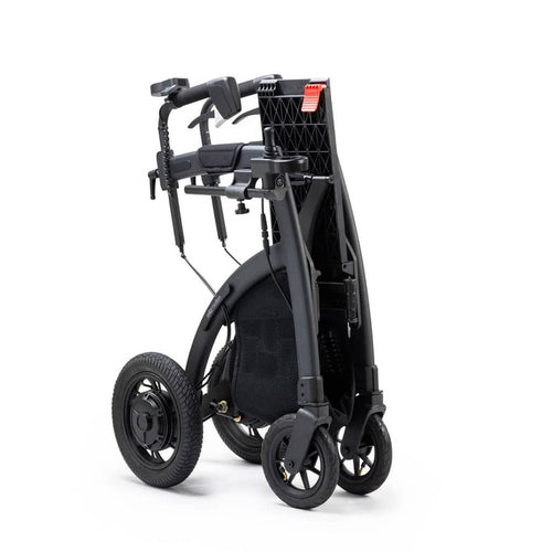 Rollz Motion Electric | Elektrische Rolstoel & Rollator in 1 | Matt Black